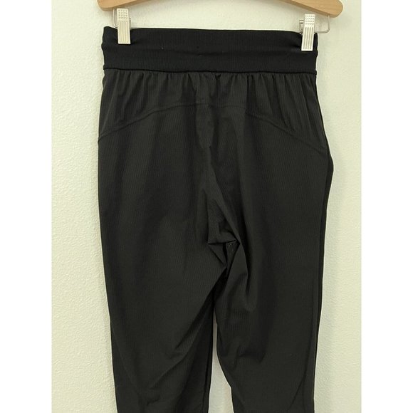 Lululemon Beyond The Studio Jogger Black High Rise Size 2 Ruched Legs - Picture 2 of 6